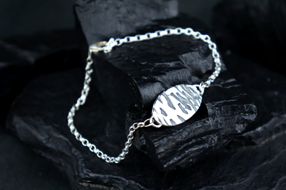 Ripple and Flame Bracelet