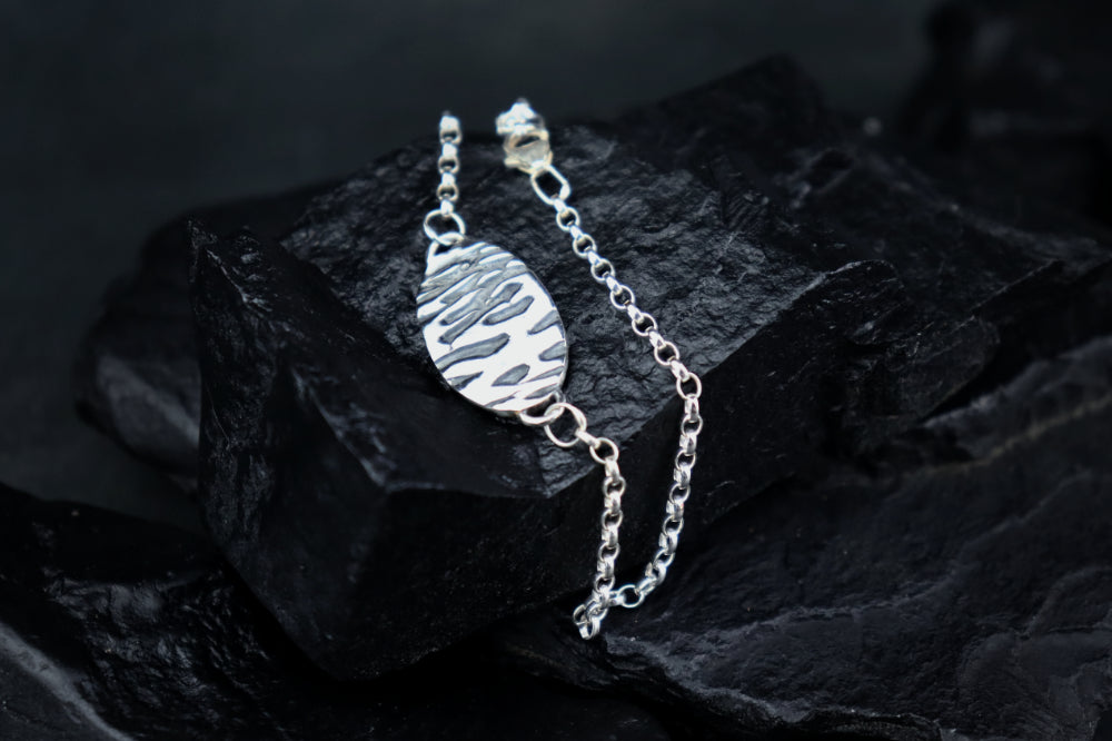 Ripple and Flame Bracelet